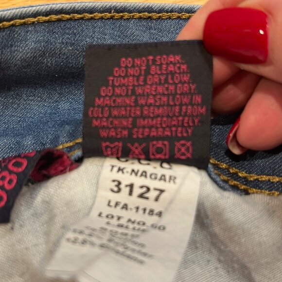 Kraus Women's Mid-Rise Skinny Jeans - Size 14 - Picture 5 of 9